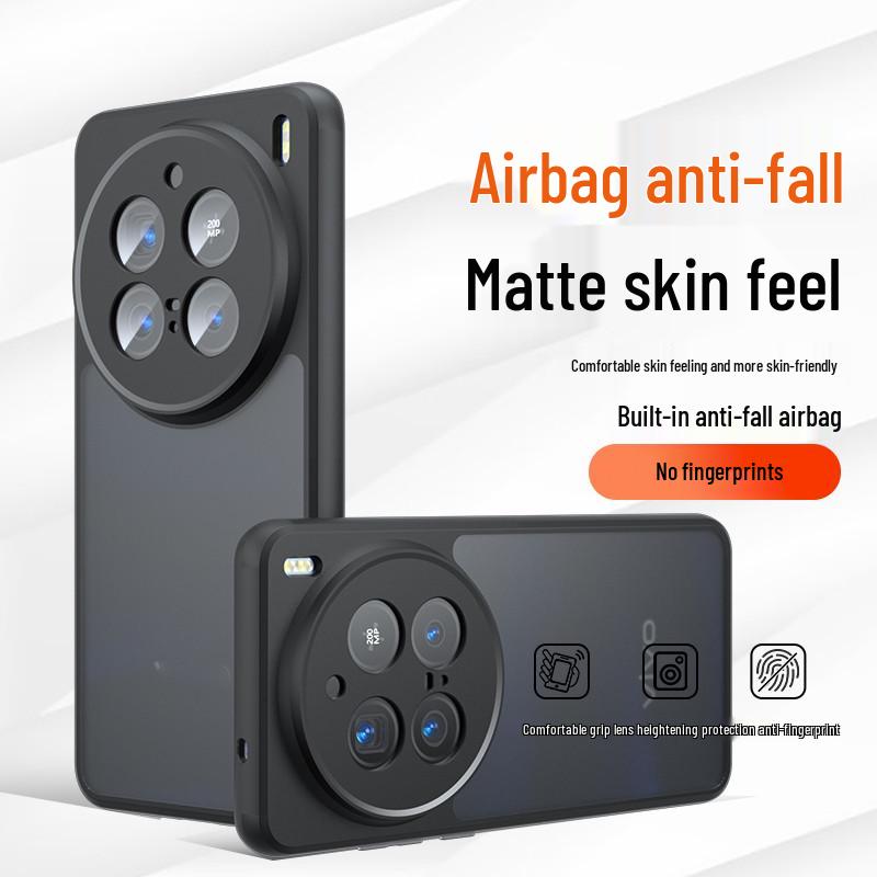 Compatible with Vivo X300S S50 Matte, V70 Semi-Transparent Anti-Drop, iQOO 15 Ultra Protective Case