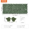 Ivy Privacy Fence, 1 x 2.5 m Artificial Green Wall Screen, Greenery Ivy Fence with Strengthened Joint, Faux Hedges Vine Leaf Decoration for Outdoor