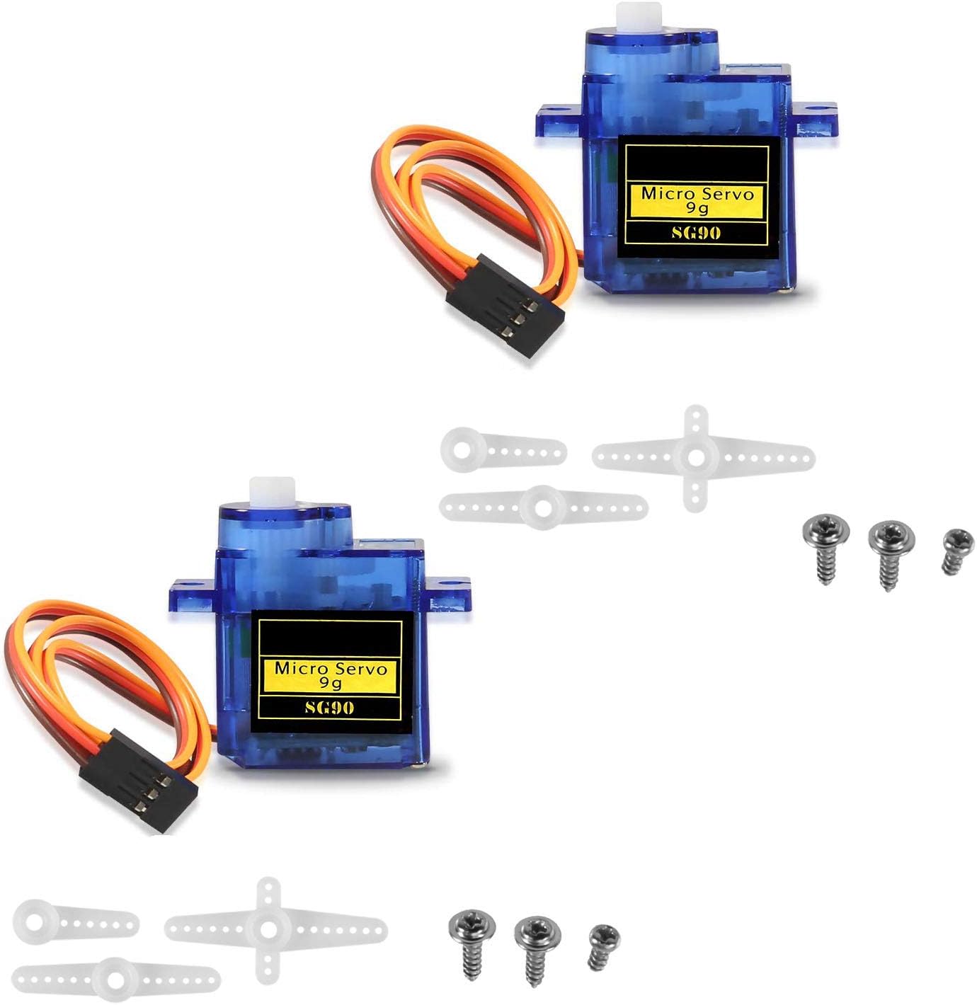 Kaufe 2 Stück Mikro-Servo Motor 9G für RC Hubschrauber Flugzeug Boot Roboter – Kompatibel mit Arduino Raspberry Pi – Präzise Steuerung, Blau zum Preis ab 7.85 Kaufe 2 Stück Mikro-Servo Motor 9G für RC Hubschrauber Flugzeug Boot Roboter – Kompatibel mit Arduino Raspberry Pi – Präzise Steuerung, Blau zum Preis ab 7.85