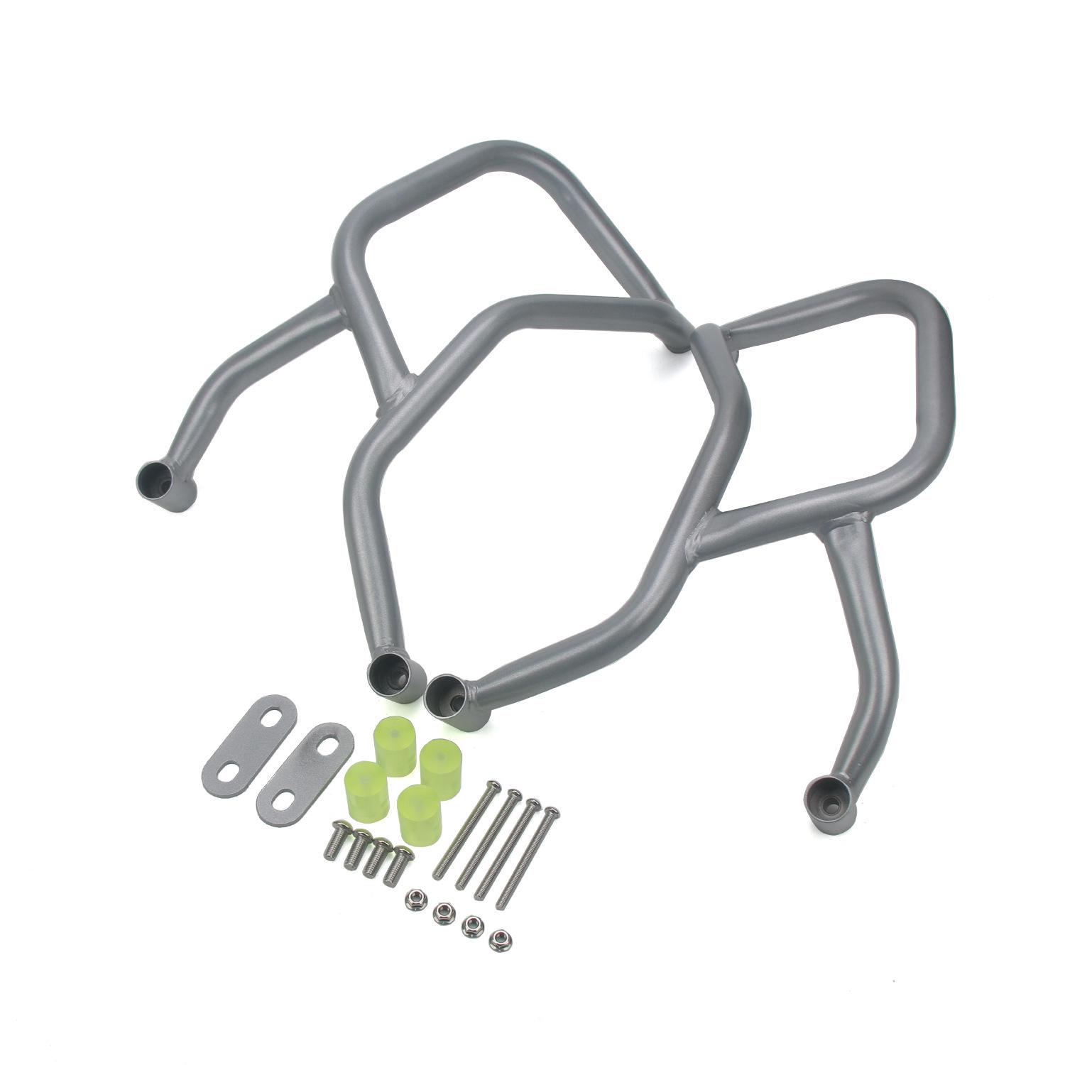 

CFMOTO 800MT Crash Bars Engine and Tank Protection срібний