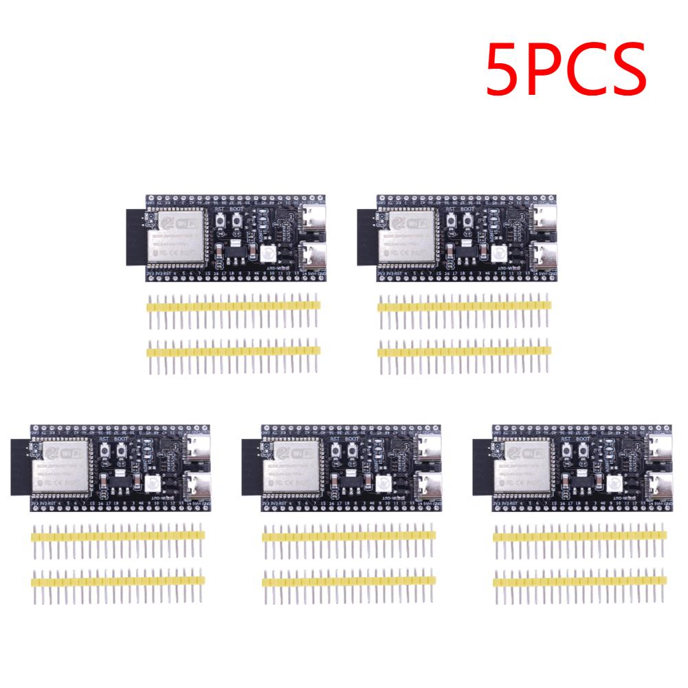 ESP32-S3 Dual Type-C Development Board 2.4G Wifi Module for Arduino ESP IDF ESP32-S3-WROOM-1 N8R2 N16R8 44Pin 8M PSRAM ESP32 S3