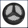 Car Sticker 2025 Hot For Mercedes Benz For Mercedes Benz Chrome Silver And Gloss Black OE Style Front Grill Star Emblem Chrome L