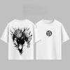 T-shirt Anime Giapponese Jujutsu Kaisen Unisex Donna Cotone Puro 2026 Nuova Estiva Stile Harajuku Casual Girocollo Manica Corta