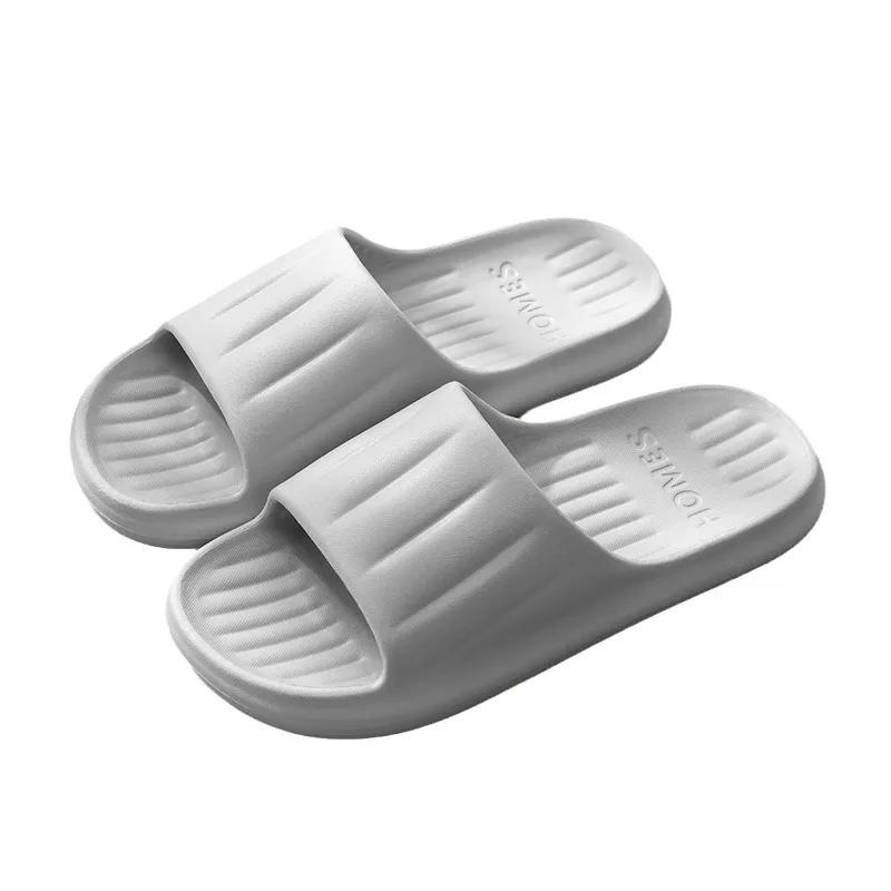 2025 Summer EVA Slippers for Women - Non-Slip Odor Resistant Thick Sole Stylish Couple Bathroom Shower Outdoor Slides