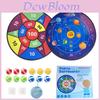 Large Double-sided Target For Cross-border Children's Dartboard Set Indoor Parent-child Game Toy With Sticky Balls