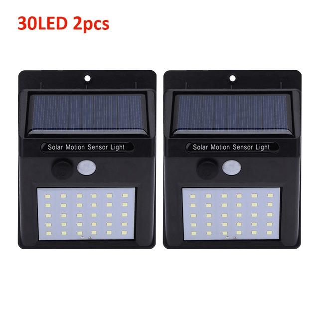 1-4pcs LEDs Solar Light Motion Sensor Outdoor Garden Light Decoration Fence Stair Pathway Yard Security Solar LED Lamp Lighting