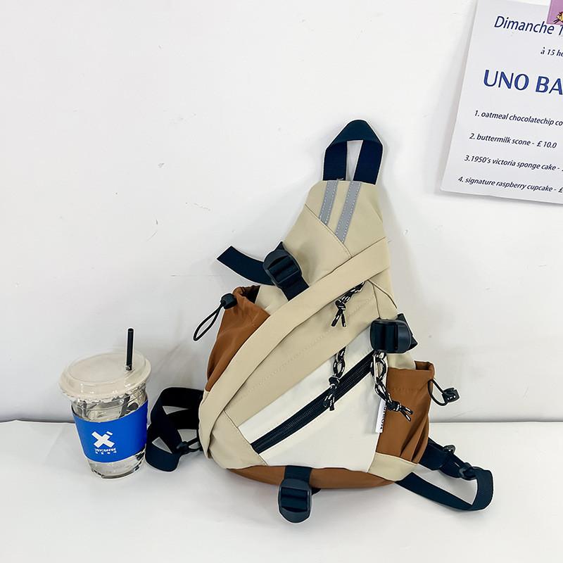 Kids Trendy Messenger Bag For Preschool With Nylon Portable Bag Shoulder