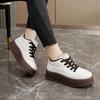 KT2812 new women's autumn and winter outer wear solid color snow cotton shoes sports and leisure velvet cotton thick sole warm