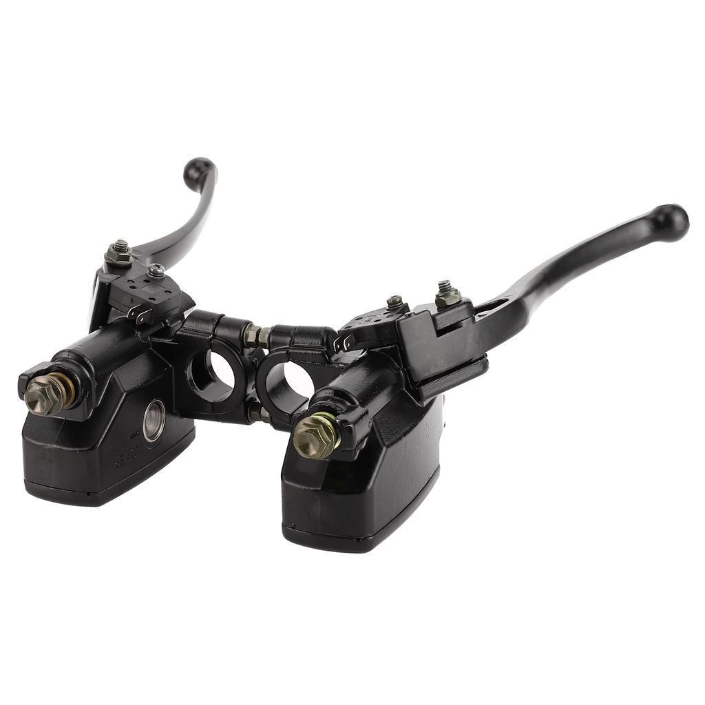 Motorcycle Hydraulic Brake Clutch Master Cylinder Lever Black CNC Aluminum Alloy for 7 8in Handlebars