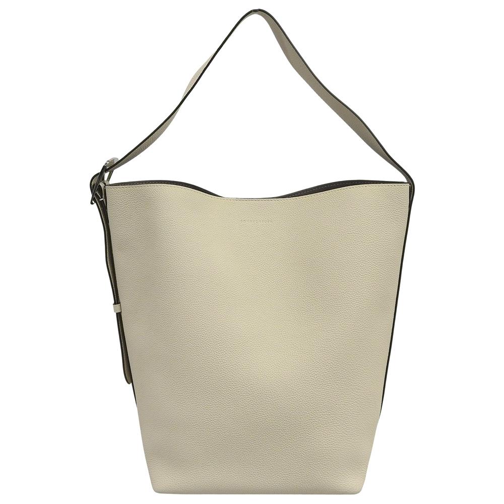 BONAVENTURA Mina Medium Bucket Bag with Pouch, Excellent Condition, Women's, Ivory Shoulder bag IvoryUsed