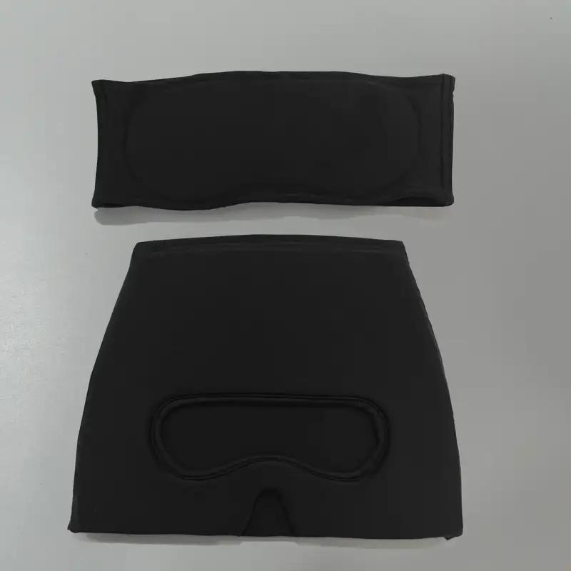 2PCS SET Ice Cap And Ice Eye Mask, Migraine Headache Relief Hat, Cold Head Wrap, Gel Ice Pack, Sleeping Eye Mask For Puffy Eyes