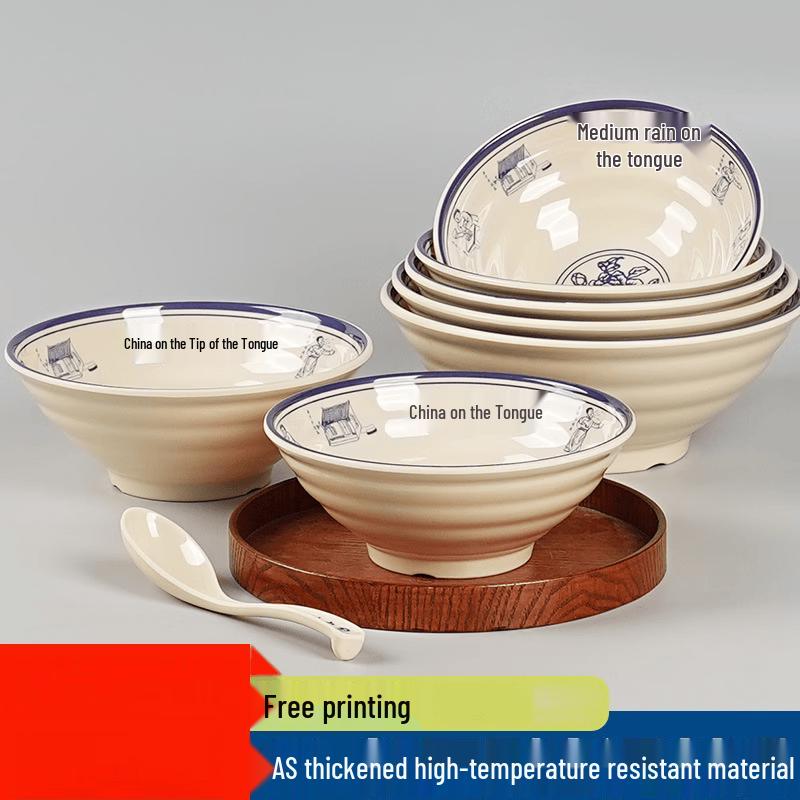 Melamine Ramen Noodle Bowl