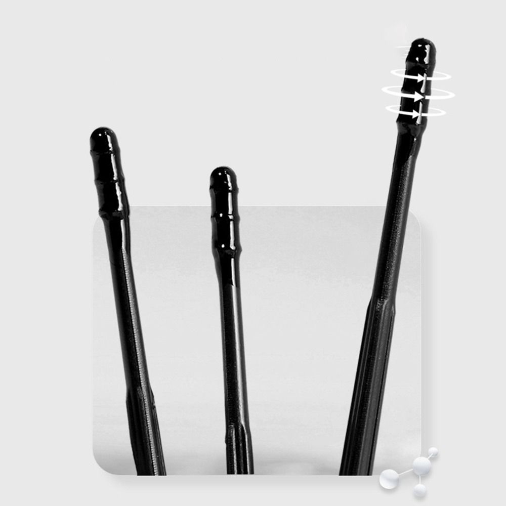 20/40/60/100Pcs Disposable Ear Cleaner Sticks 360-degree Rotation Self-adhesive Sticky Ear Stick Soft Ear Picking Spoon