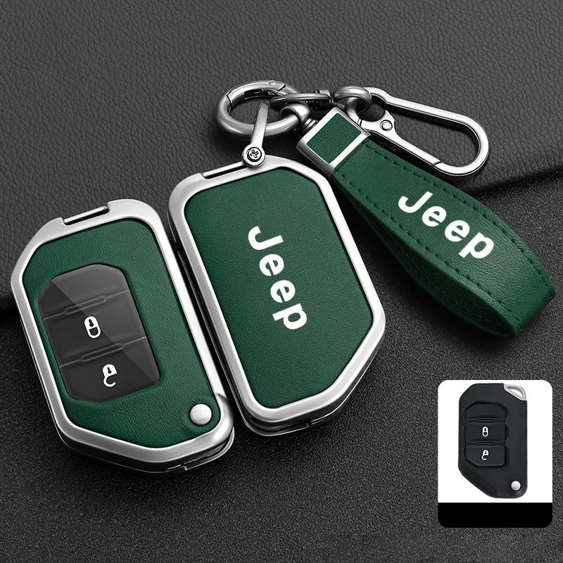 For Jeep Car Remote Key Case Cover Protector Shell For Jeep Gladiator JT Sahara JLU Wrangler JL Rubicon 2018 2019 2 3 4 Butto