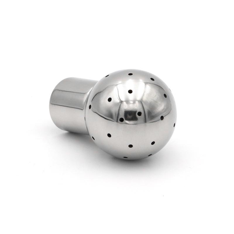 BSP-Innengewinde 1/2"3/4"1" Edelstahl SUS304 Reinigungsballkopf CIP Festes Sprühwaschfitting Homebrew Sanitär Dn15 20