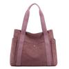 Portable Shoulder Large Bag Canvas Bag Women'S Bag Large Capacity Fashion Bag Women'S Literary And Simple Tote Bag