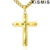 1PC Mens Cross Pendant Necklace Hip Hop Jewelry Accessories Fashion Trendy Necklace for Men