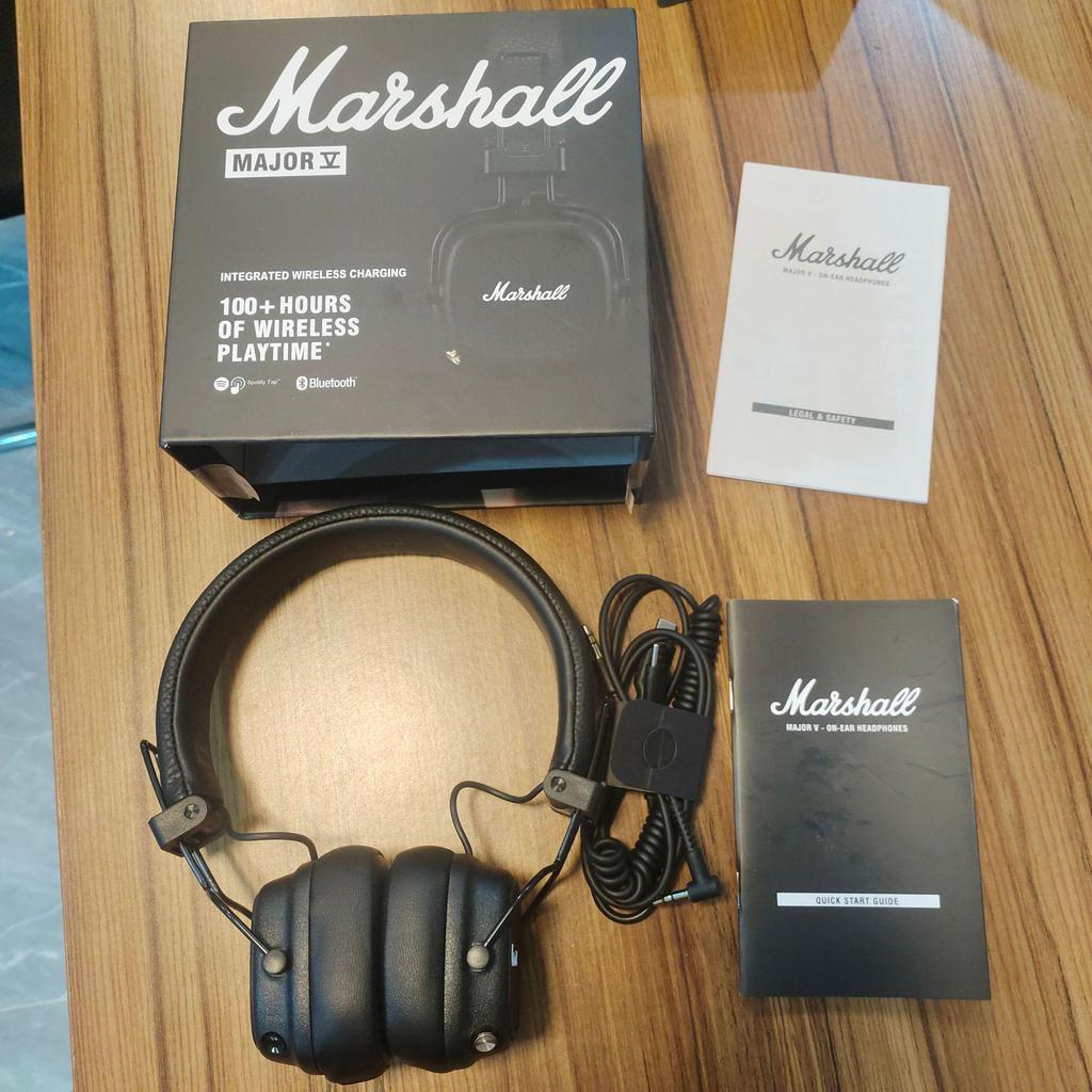 Marshall Major V5 Wireless Over-Ear Bluetooth Headphones