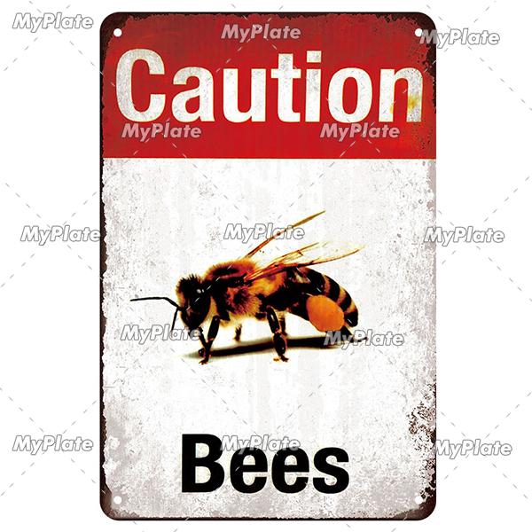 [MyPlate] Vintage Garden Retro Poster Plant Flowers Metal Sign Plate Tin Sign Wall Crafts Decor For Home Plaque Decoration Gift