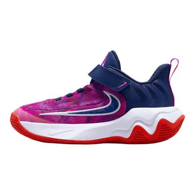 Giannis Immortality 4 SE PS Picante Red Midnight Navy Kids Sneakers IH7663-600