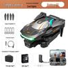 A88 Drone with 8K HD Triple Cameras, Remote Control, Optical Flow, and D Stream Colorful Lights