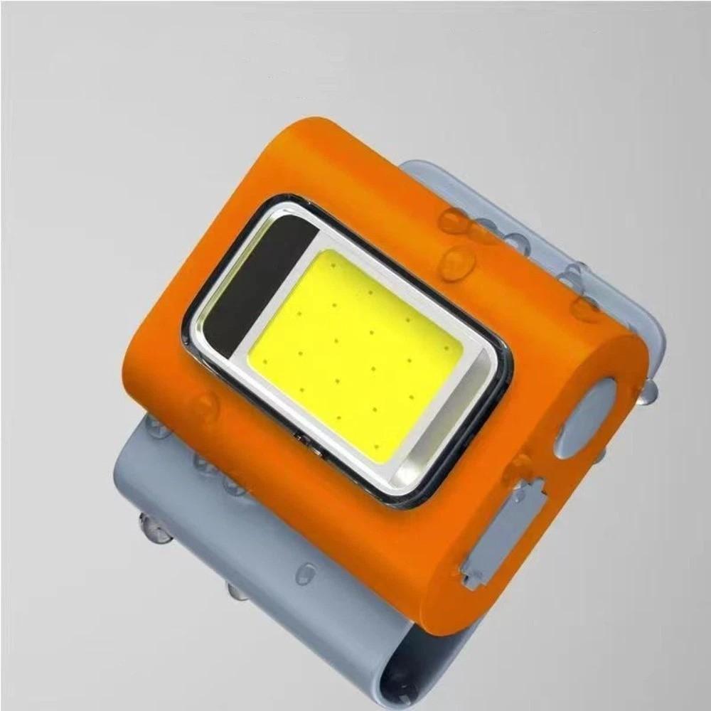 Waterproof LED Safety Lights USB Rechargeable Walking Lamp Portable Run Light Camping