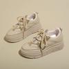 Fashion Spring Autumn Lace Up Woman Footwear Comfortable and Elegant Fashion 2025 Walking Original New Arrival In Casual Shoes for Women