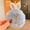 Plush Pig Intestine Hair Tie – Milk Coffee Color: 2025 Christmas Autumn Winter Series Hair Accessories