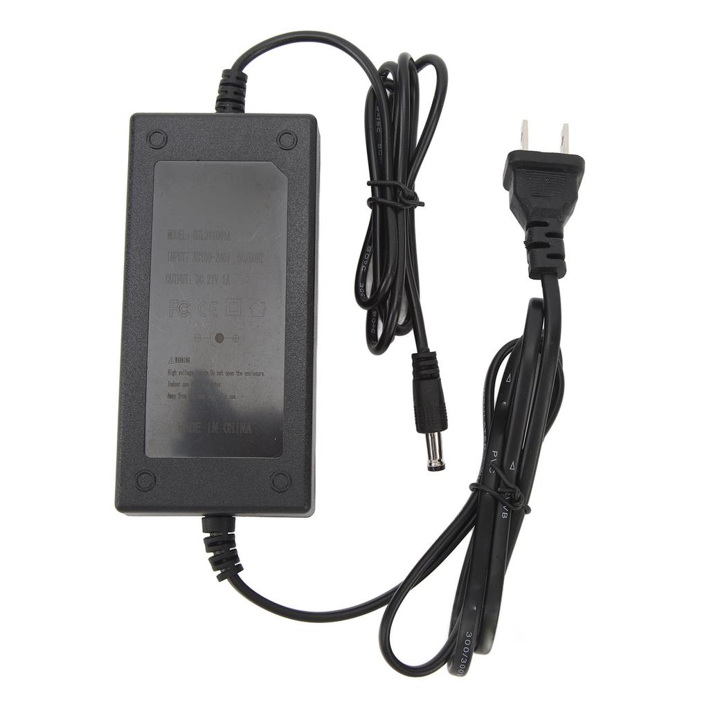 21V 1A Electric Scooter Lithium Battery Charger DC Port Power Adapter Charger for Electric Bike