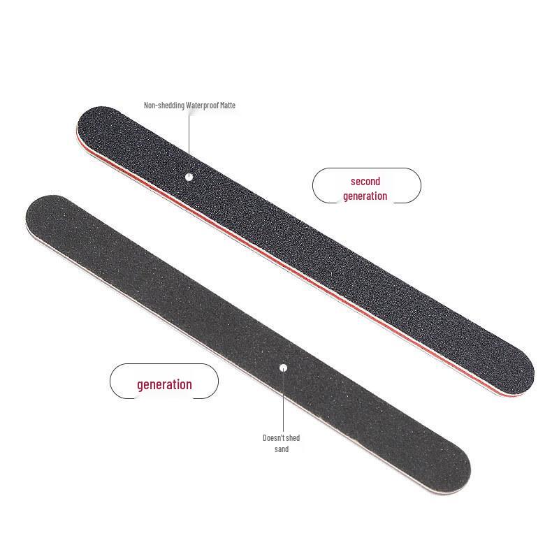 Red Heart Double-Sided Manicure/Pedicure Toenail & Fingernail File