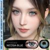 2Pcs Color Contact Lenses for Eyes Fashion Eye Lens Blue Eye Lenses Brown Lenses Gray Pupils Lens Yearly Green Contacts