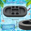Large Floating Beverage Drink Holder & Snack Serving Tray for Pool Parties and Spa