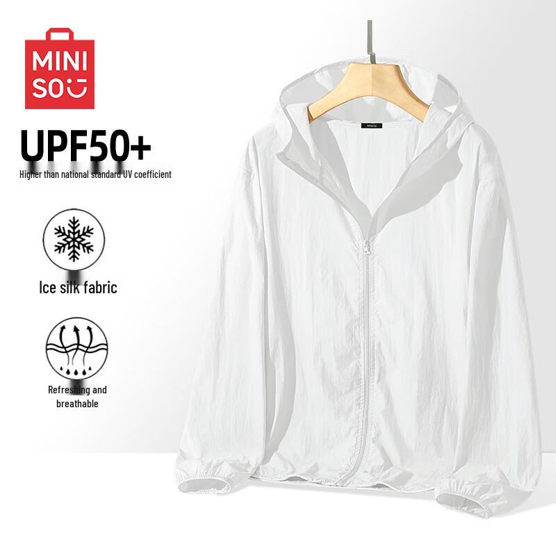 MINISO Men's Hooded UPF 50+ Sun Protection Jacket
