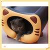 Enclosed Cat Litter House Winter Capsule Warm House PP Material Super Large All Seasons Summer Winter Dropshipping
