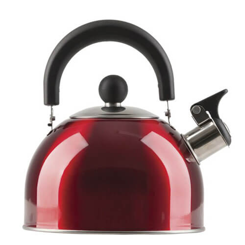 2-Liter-Flötenkessel aus Edelstahl (180 x 200 mm)