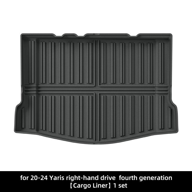 Custom TPE Floor Mats & Trunk Liner for 2020-2024 Toyota Yaris