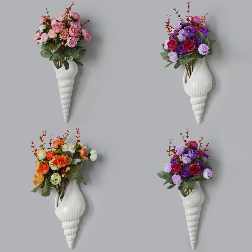 Shell Contemporary Wall Vase For Home Decor To Enhance Interiors Minimalist