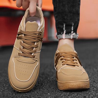 Men's Flat Bottom Casual Sneakers Outdoor Soft Comfortable Youth Walking Shoes Breathable Student Board Shoes Zapatillas Hombre