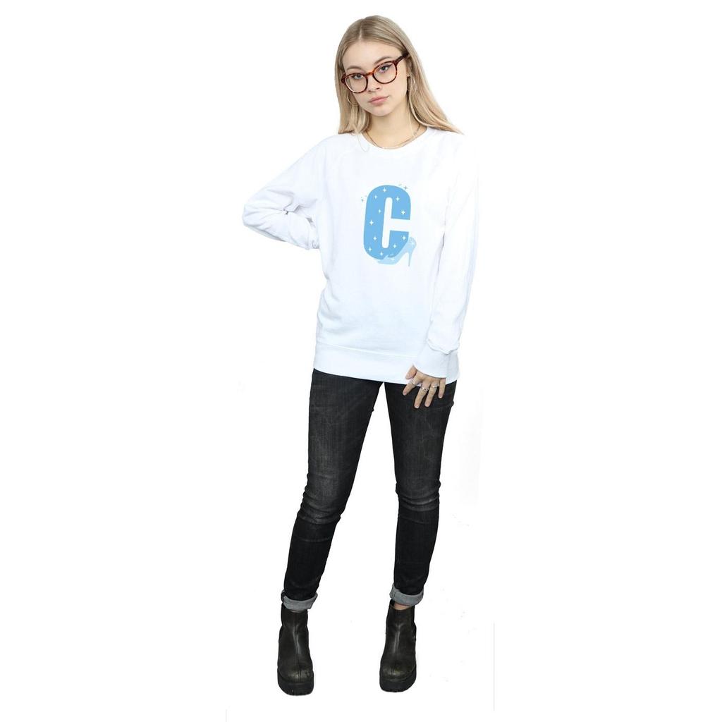 Disney Womens/Ladies Alphabet C Is For Cinderella Sweatshirt