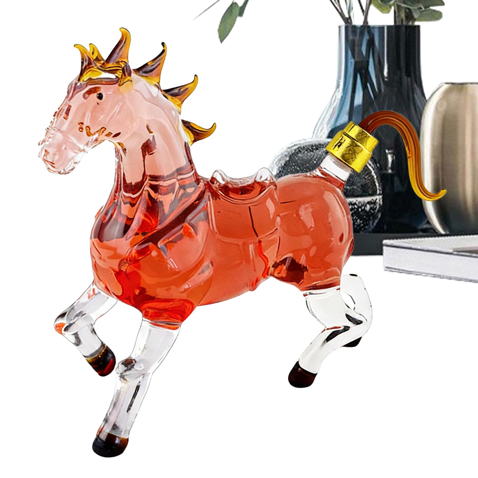 

Horse Shaped Red Wine Decanter 1000ml Decorative Horse Dispenser Horse Design Whiskey Bottle For Men Boyfriend Gifts China Mainland