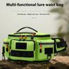 Crossbody Single Shoulder Bag Fishing Pack Water Resistant Multifunction Waist Bags Fishing Tackle Storage Bag Lure Pack