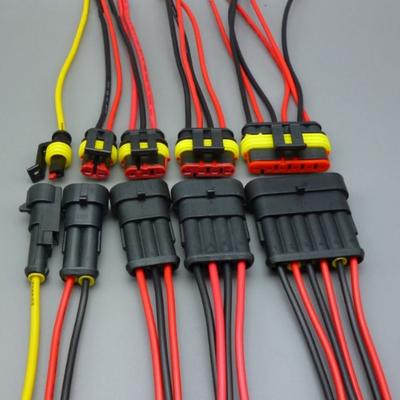 Waterproof Car Wire Connector Electrical Connector Plug Automotive Electrical Wire Terminal Cable