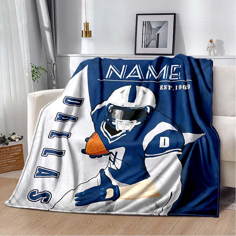 Customize Your Name Blanket Warm Comfortable And Soft Blankets Are Suitable For Home Chairs Office Sofas Sofas Office Camping And Gifts For Relatives