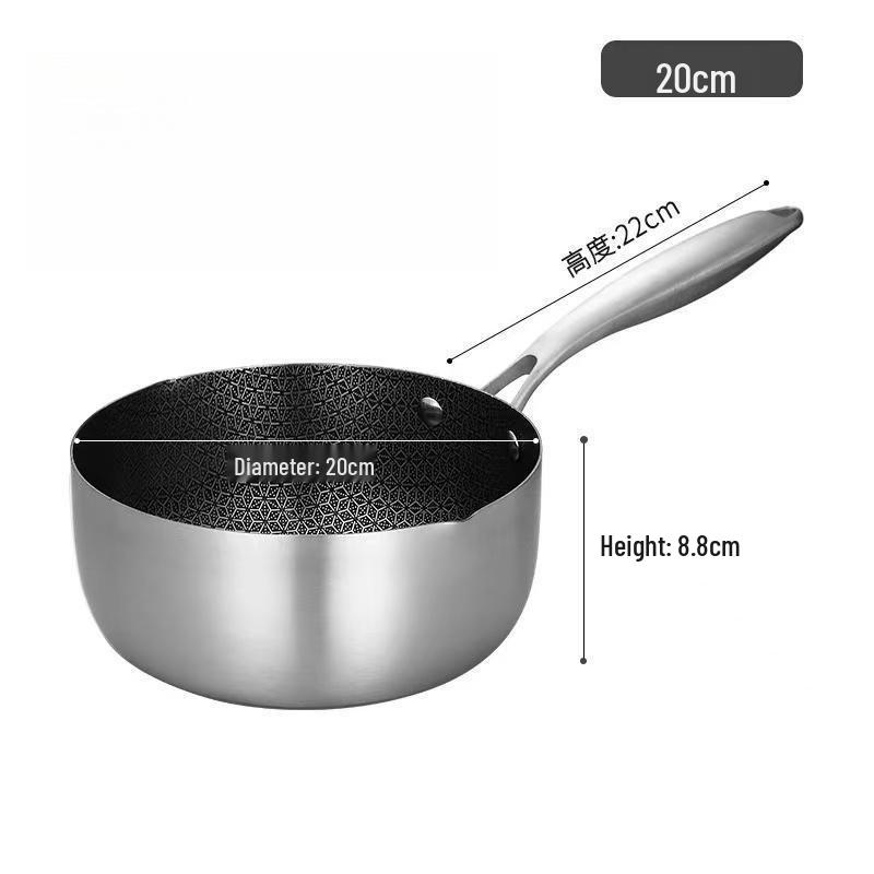 

MiLing 304 Stainless Steel Non-stick Milk Pot