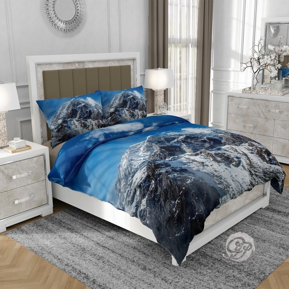 3D cotton satin bedding 160x200cm ALPS