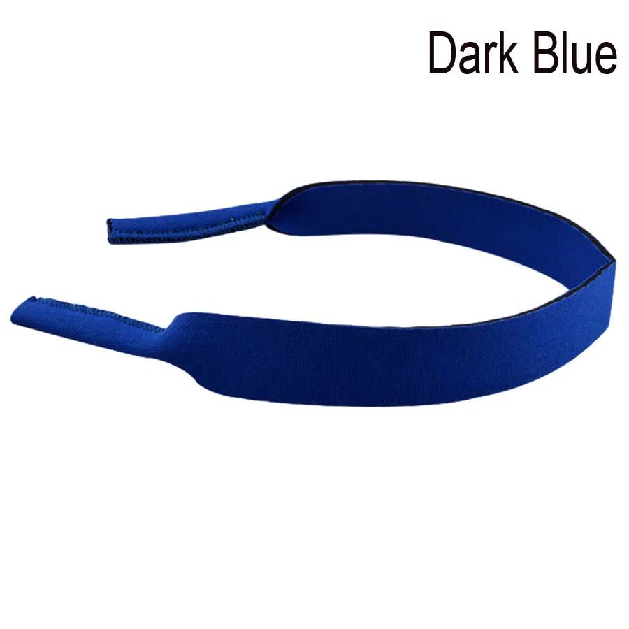 

Adult Neoprene Stretchy sports band cord rope for Spectacle Glasses sunglasses eyewear chain темно-синього кольору