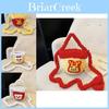 Adorable Cartoon Knit Crossbody Bag For Kids Featuring Cute Animal Design In Bright Colors