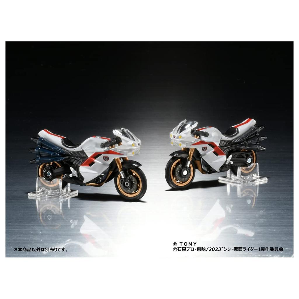Takara Tomy Tomica Premium Unlimited Shin Kamen Rider Cyclone Rider Mini Car Toy Ages (Kamen Ver.) 6+