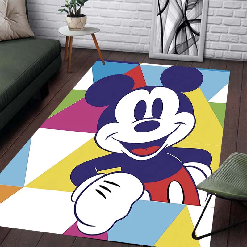 

Minnie and Mickey Print Pattern Carpets - Anti-slip Kitchen MATS, Outdoor Carpets, Home and Bedroom Decorations, Birthday Gifts. 60x90cm