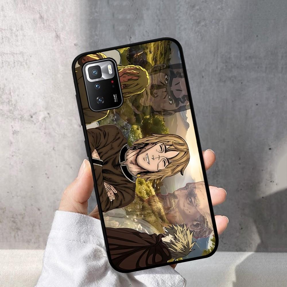 V-Vinland Saga Anime Phone Case For Redmi Note 4 X 5 A 6 7 8 T 9 9S 10 11 11S 11Epro Poco M3 Pro